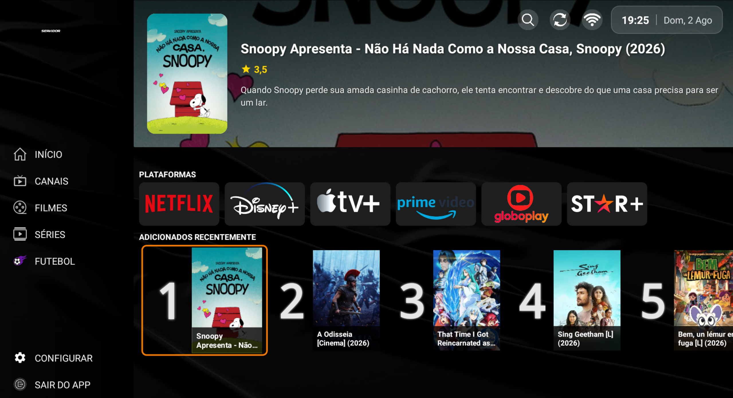 Server TV